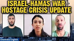 Israel strikes multiple Gaza targets; awaits Hamas’ announcement on three hostages | Oneindia News - video Dailymotion