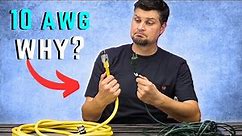 Stop Using the WRONG Extension Cord // How to Choose The Right Size