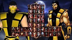 Mortal Kombat 9 - Scorpion MK3 Retro - Expert Ladder - Gameplay @(1080p) 60FPS