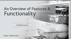 LG Dishwasher | An overview of features & functionality
