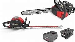 Snapper XD 82V MAX Cordless Electric Wood Bundle with Chainsaw, Hedge Trimmer, and (1) 2.0 Battery and (1) Rapid Charger