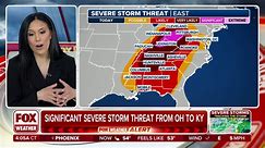 Significant severe storm threat Tuesday from Ohio to Kentucky