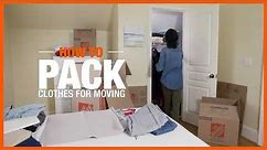How to Pack Clothes | The Home Depot