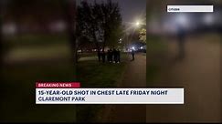 Police: 15-year-old boy shot in the chest in Claremont Park
