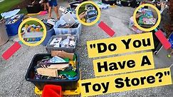 This Garage Sale Was OVERFLOWING With Vintage Toys!