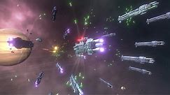 Epic Cinematic Space Battle - Stellar Warfare - NPC Wars 08