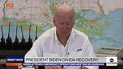 Pres. Joe Biden visits Louisiana
