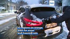 Cold snap causes disruption in Europe - video Dailymotion