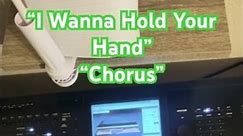 “I Wanna Hold Your Hand” Chorus #pianoaccompaniment #beatles #chords