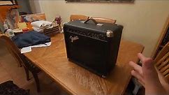 Fender Frontman 20G Guitar Combo Amplifier Black Bundle with Instrument Cable and Picks Review