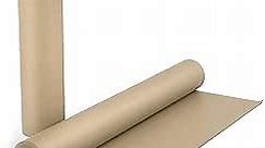 Brown Kraft Arts and Crafts Paper Roll - 24" by 175 Ft (2100 Inch) - Ideal for Paints, Wall Art, Easel Paper, Fade-Resistant Bulletin Board Paper, Gift Wrapping Paper and Kids Crafts - Made in USA
