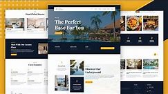 Build A Hotel Booking Website Using HTML CSS And JavaScript