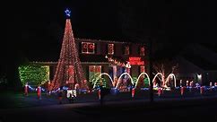 Philadelphia home earns national acclaim for holiday light display with more than 50k lights
