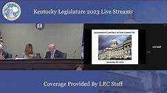 Government Contract Review Committee (11-9-23)