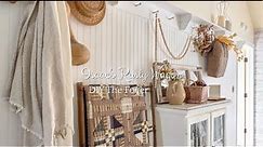 FOYER BEADBOARD DIY PROJECT ~ Country Cottage Primitive Decor Decorating