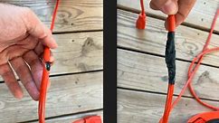 Fix Cut or Damaged Extension Cord Using Electrical Tape