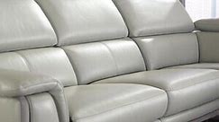 Embry 2-piece Leather Power-Reclining Sectional