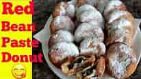 How to make Donut w/ Red bean paste filling / No oven Recipe / Pangnegosyo
