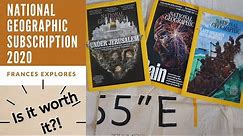 National Geographic Magazine Subscription 2020: IS IT WORTH THE WAIT?! | Frances Explores