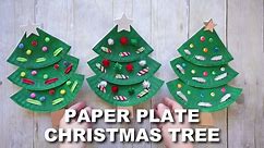 Paper Plate Christmas Tree Craft