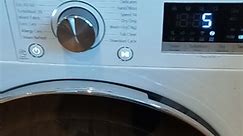 New lg washing machine