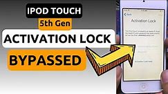Activation Lock Apple Ipod Touch 5th Gen A1421