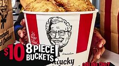 KFC 8pc Bucket for $10