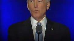 President-elect Joe Biden delivers victory speech