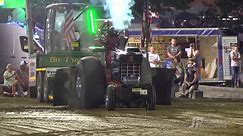 Light Pro Stock Tractors pulling in Tollesboro, KY - 2023