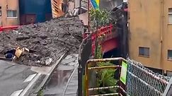 Landslide in Italy