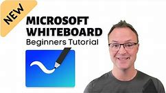 How to use Microsoft Whiteboard - 2022 Beginners Tutorial