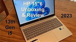 HP Laptop 15 Review and Unboxing (2023)