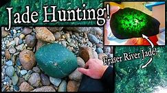 Jade Hunting and how to identify Jade.
