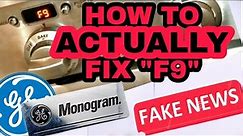 F9 ERROR Ge Monogram OVEN..THE ONLY FIX ONLINE is HERE!!! THE INTERNET IS WRONG!!!