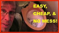 How to Unclog a Toilet - Clogged toilet TRADE SECRET!