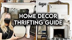 THRIFT SHOP WITH ME 2021 | HOME DECOR + FURNITURE ON A BUDGET