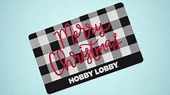 Give everyone on your list what they really want for #christmas – a #hobbylobby gift card! #christmasgift #giftcards #lastminutegift