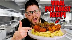 The BEST Pot Roast you will EVER have! (7+ MILLION VIEWS ON TIKTOK)