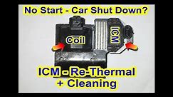 GMC Ignition Coil & Ignition Control Module (ICM) - Re-Thermal + Cleaning - Car / Truck S10 Chevy