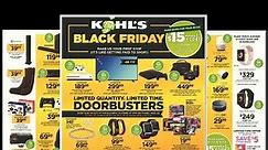 Best Deals in the Kohl's Black Friday Ad 2017