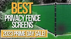 🌤️ Top 7 Best Privacy Fence Screens | Buying Guide -Blackfriday and Cyber Monday SALE 2023!!