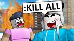 (Rage Quit) ADMIN COMMANDS TROLLING IN ROBLOX!