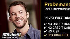 ProDemand Repair Information - 14 Day Free Trial - Mitchell 1