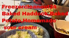 Baked Haddock Dinner #freezercleanout24 Collab @thehillbillychickenranch