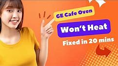✨ GE Cafe Double Oven Won’t Heat - Easy DIY Fix ✨