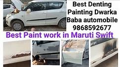 Car Door rusting problem Finish After Denting Painting Best paint job in Delhi