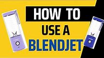 BlendJet Basics: How to Charge, Use, and Clean Your Portable Blender