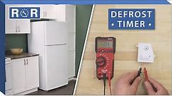 How to Test & Replace a Defrost Timer in a Refrigerator | Repair & Replace