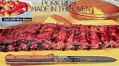 Pork Ribs made in Oven | Fall-Off-The-Bone