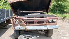 Only Dodge Garage at the local Pull a part! Found 2 old Dodge trucks! 🔥 #dodge #mopar #junkyard